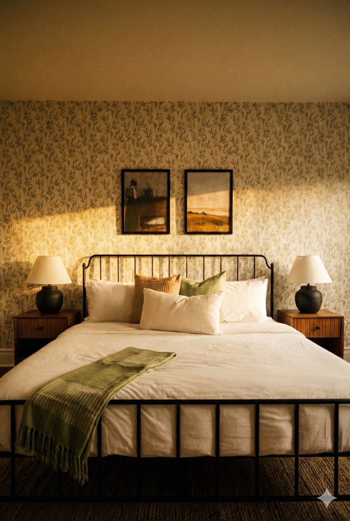 Beautifully designed living room in a Stay Portland vacation rental