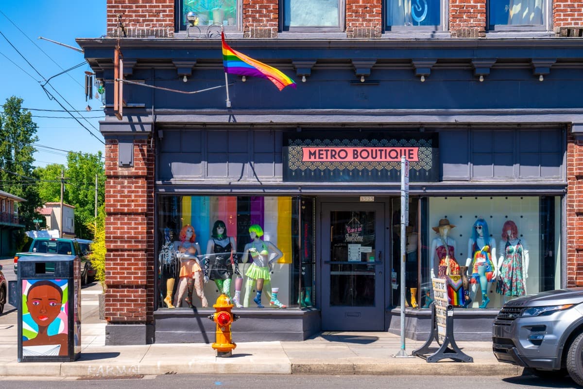 Hawthorne District in Southeast Portland